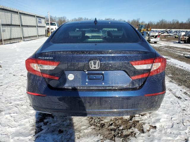 1HGCV1F45LA030481 - 2020 HONDA ACCORD EX BLUE photo 6