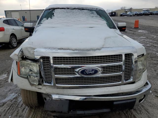 1FTFW1CV3AFB95029 - 2010 FORD F150 SUPERCREW WHITE photo 5