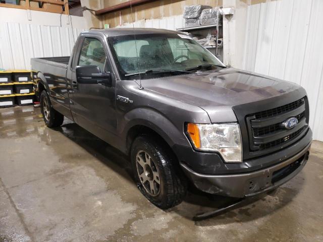 1FTNF1CF2DKD17198 - 2013 FORD F150 GRAY photo 4