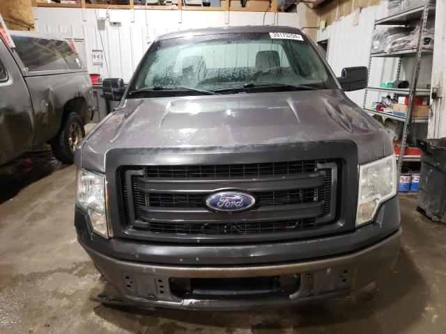 1FTNF1CF2DKD17198 - 2013 FORD F150 GRAY photo 5