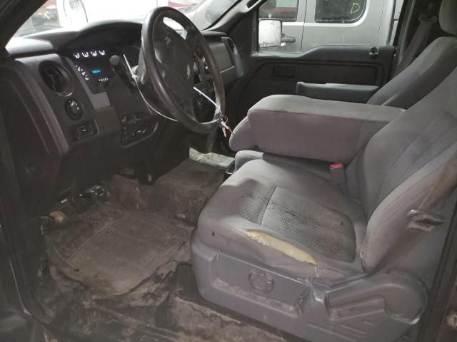 1FTNF1CF2DKD17198 - 2013 FORD F150 GRAY photo 7