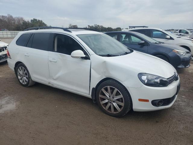 3VWPL7AJ3EM610885 - 2014 VOLKSWAGEN JETTA TDI WHITE photo 4