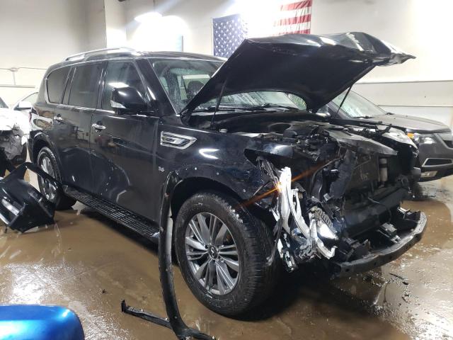 JN8AZ2NE8L9255980 - 2020 INFINITI QX80 LUXE BLACK photo 4