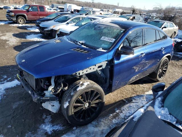 4JGED6EB4JA095662 - 2018 MERCEDES-BENZ GLE COUPE 43 AMG BLUE photo 1