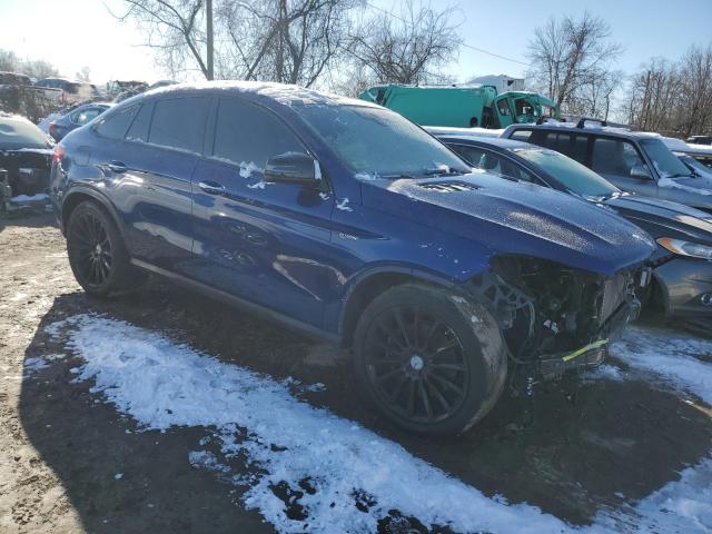 4JGED6EB4JA095662 - 2018 MERCEDES-BENZ GLE COUPE 43 AMG BLUE photo 4