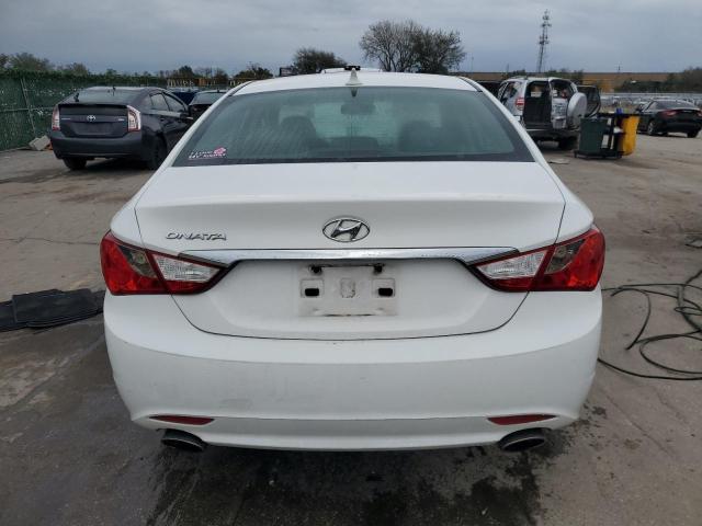 5NPEC4AC9BH288653 - 2011 HYUNDAI SONATA SE WHITE photo 6