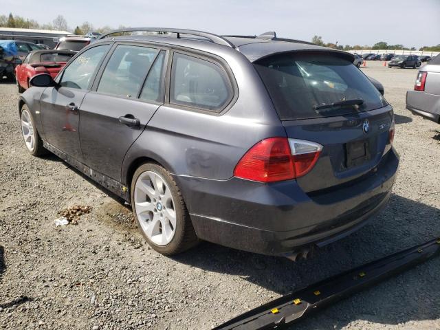 WBAVT13576KW23927 - 2006 BMW 325 XIT GRAY photo 3