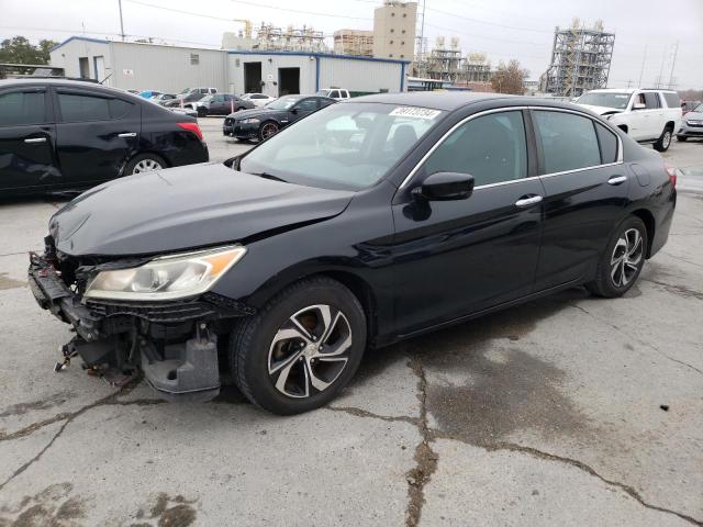 1HGCR2F37GA145767 - 2016 HONDA ACCORD LX BLACK photo 1