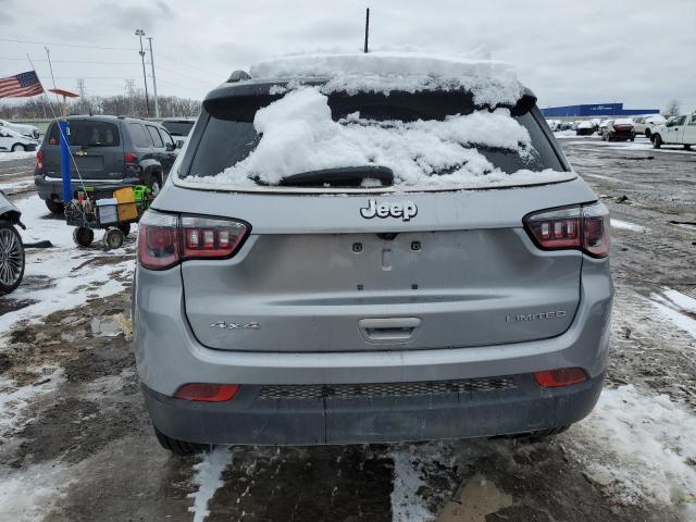 3C4NJDCBXLT167481 - 2020 JEEP COMPASS LIMITED GRAY photo 6