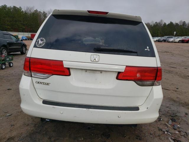 5FNRL3H42AB081206 - 2010 HONDA ODYSSEY EX WHITE photo 6