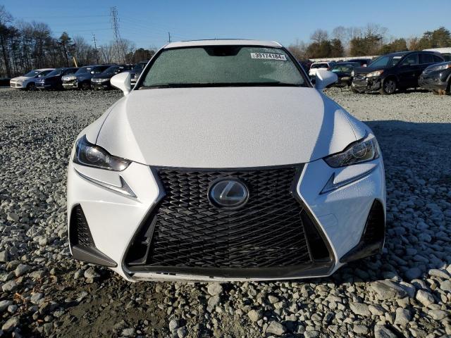 JTHBA1D21K5093414 - 2019 LEXUS IS 300 WHITE photo 5