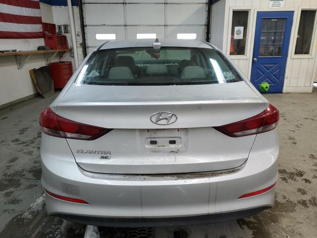 5NPD74LF5HH201850 - 2017 HYUNDAI ELANTRA SE SILVER photo 6