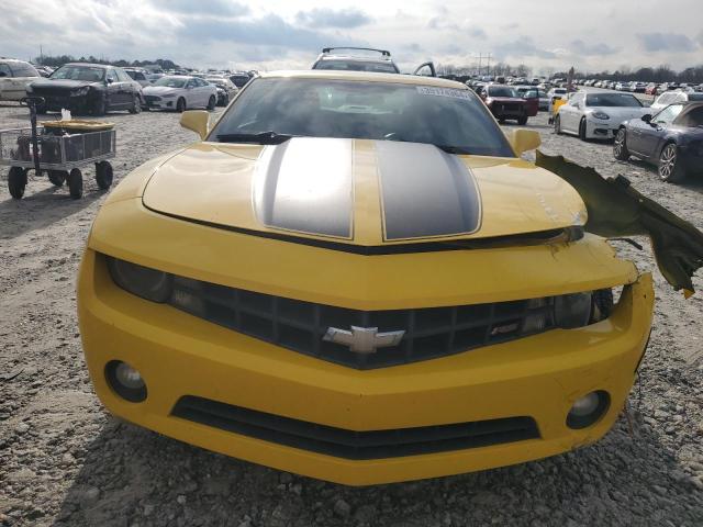 2G1FC1E30D9150561 - 2013 CHEVROLET CAMARO LT YELLOW photo 5