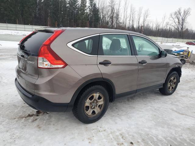 5J6RM4H36CL031834 - 2012 HONDA CR-V LX GRAY photo 3