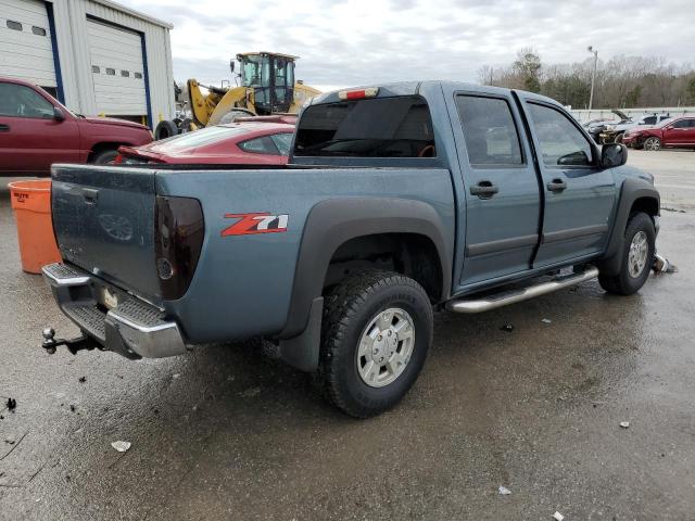 1GCDS136368166637 - 2006 CHEVROLET COLORADO BLUE photo 3