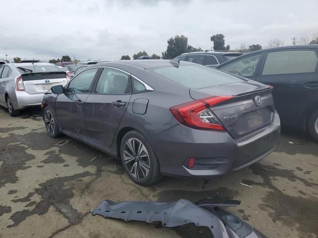 19XFC1F75GE022458 - 2016 HONDA CIVIC EXL GRAY photo 2