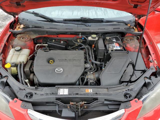 JM1BK32F271751515 - 2007 MAZDA 3 I RED photo 11