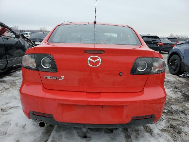 JM1BK32F271751515 - 2007 MAZDA 3 I RED photo 6