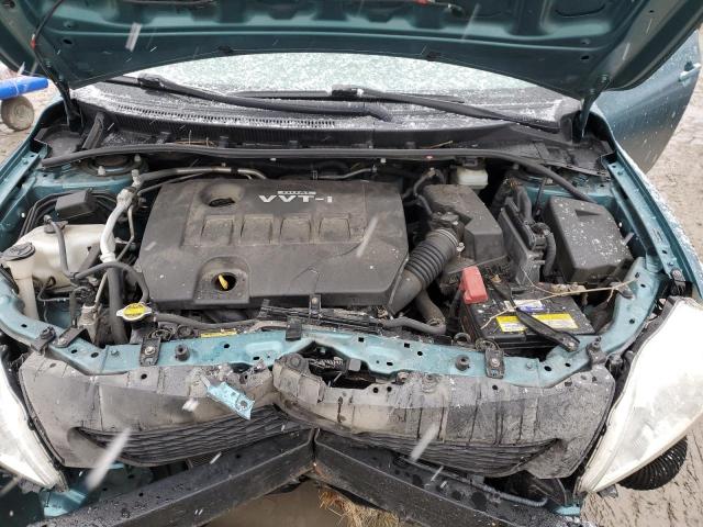 JTDBL40E199053124 - 2009 TOYOTA COROLLA BASE 绿色 照片 11