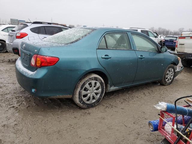 JTDBL40E199053124 - 2009 TOYOTA COROLLA BASE 绿色 照片 3