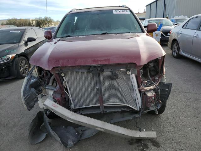 JTEDD21AX50113451 - 2005 TOYOTA HIGHLANDER MAROON photo 5