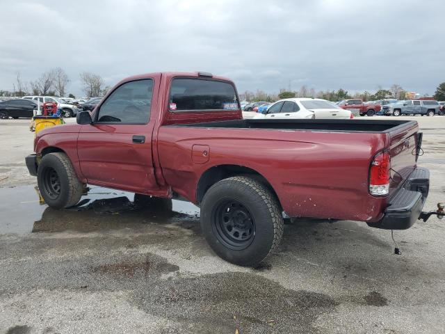 4TANL42N6XZ485047 - 1999 TOYOTA TACOMA BURGUNDY photo 2