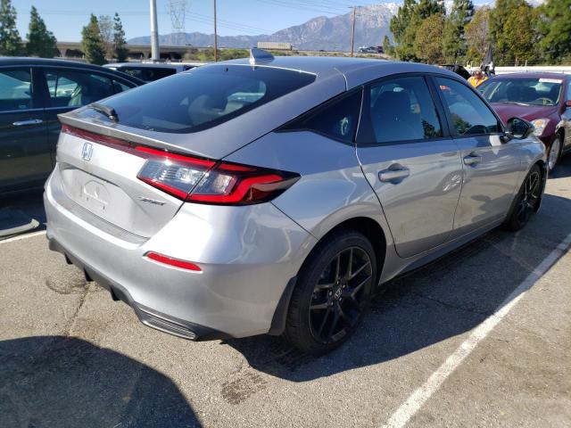 19XFL2H86NE015687 - 2022 HONDA CIVIC SPORT 银色 照片 3