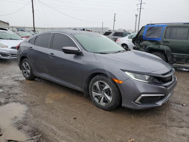 2HGFC2F6XKH589969 - 2019 HONDA CIVIC LX GRAY photo 4