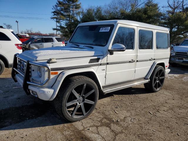 WDCYC3HF6FX231323 - 2015 MERCEDES-BENZ G 550 WHITE photo 1