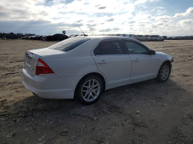 3FAHP0JAXBR223662 - 2011 FORD FUSION SEL WHITE photo 3