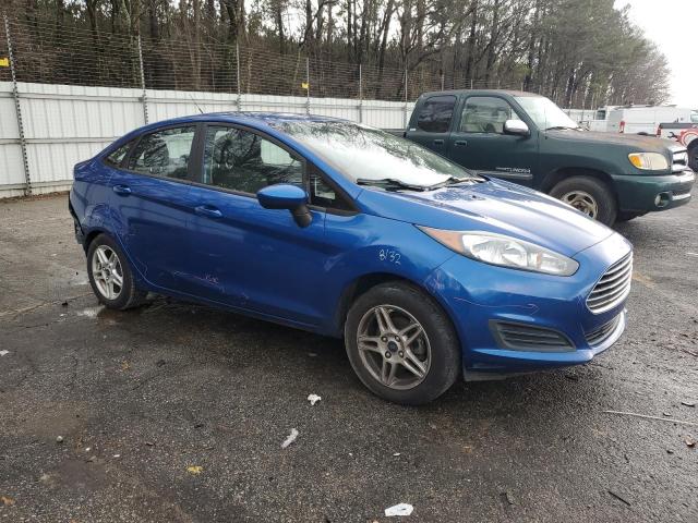 3FADP4BJ1KM140395 - 2019 FORD FIESTA SE BLUE photo 4