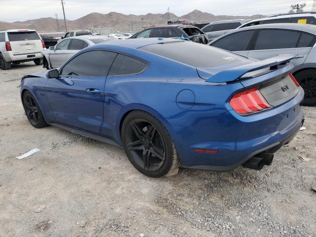 1FA6P8CF0J5172575 - 2018 FORD MUSTANG GT BLUE photo 2