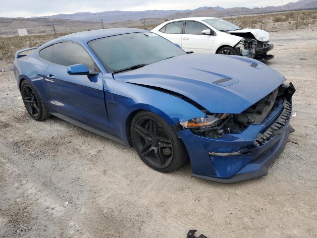 1FA6P8CF0J5172575 - 2018 FORD MUSTANG GT BLUE photo 4