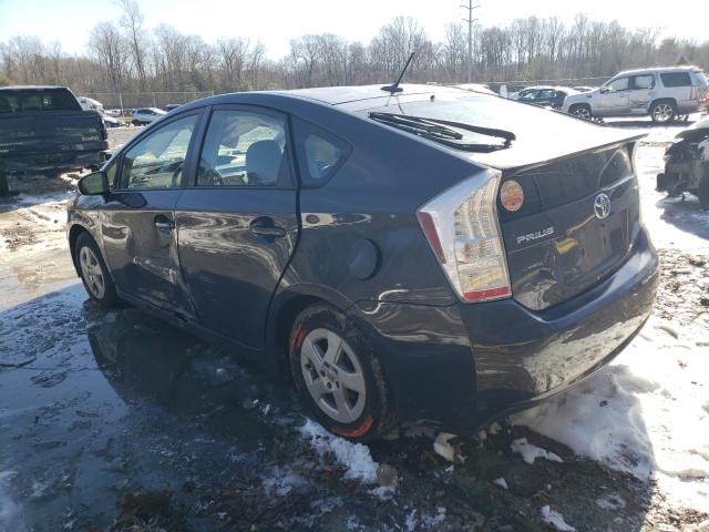 JTDKN3DU2B1447693 - 2011 TOYOTA PRIUS GRAY photo 2