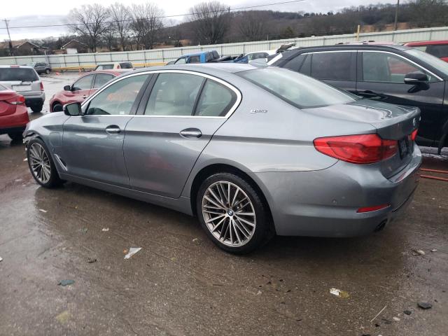 WBAJA9C56JB248981 - 2018 BMW 530E GRAY photo 2