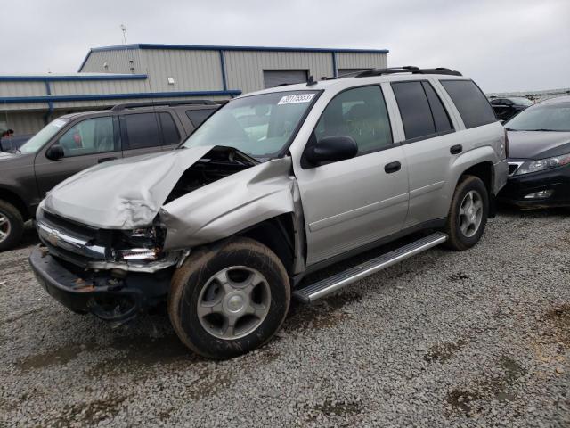 1GNDT13S872200092 - 2007 CHEVROLET TRAILBLAZE LS SILVER photo 1