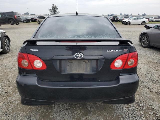 1NXBR32E65Z396276 - 2005 TOYOTA COROLLA CE BLACK photo 6