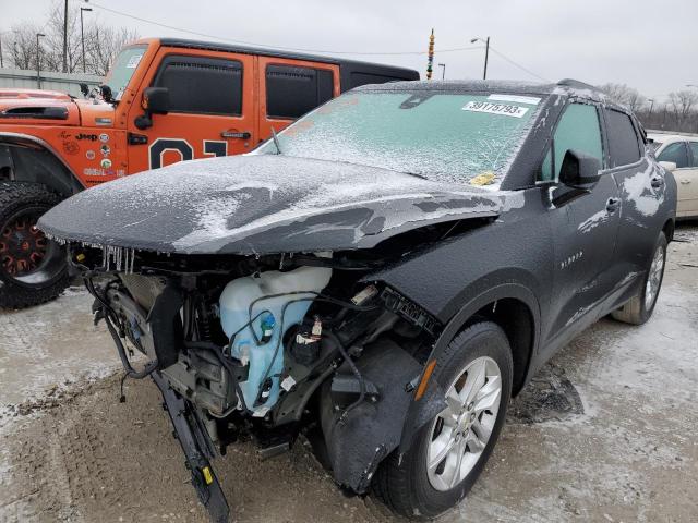 3GNKBDRS9MS507984 - 2021 CHEVROLET BLAZER 3LT BLACK photo 1