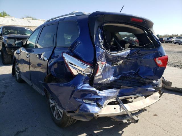 5N1DR2MNXJC653066 - 2018 NISSAN PATHFINDER S 蓝色 照片 3