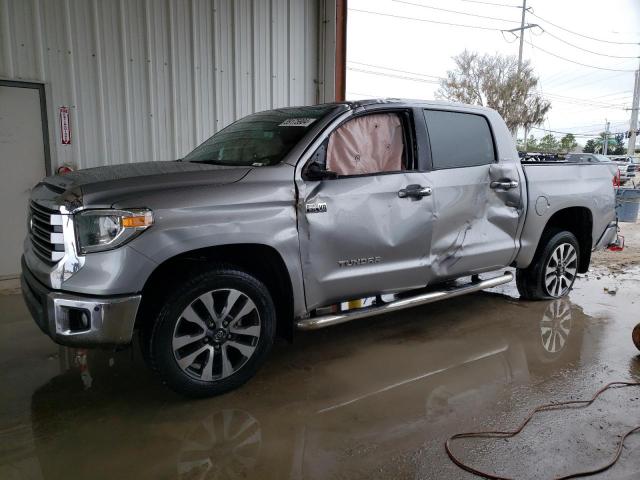 5TFFY5F15MX284755 - 2021 TOYOTA TUNDRA CREWMAX LIMITED SILVER photo 1