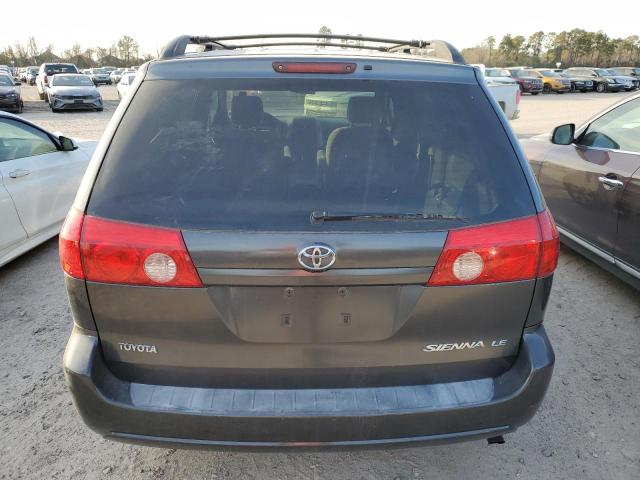 5TDZA23C16S551453 - 2006 TOYOTA SIENNA CE BLUE photo 6