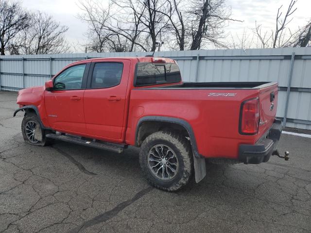 1GCGTEEN3J1195319 - 2018 CHEVROLET COLORADO ZR2 RED photo 2