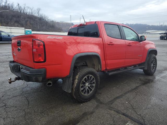 1GCGTEEN3J1195319 - 2018 CHEVROLET COLORADO ZR2 RED photo 3
