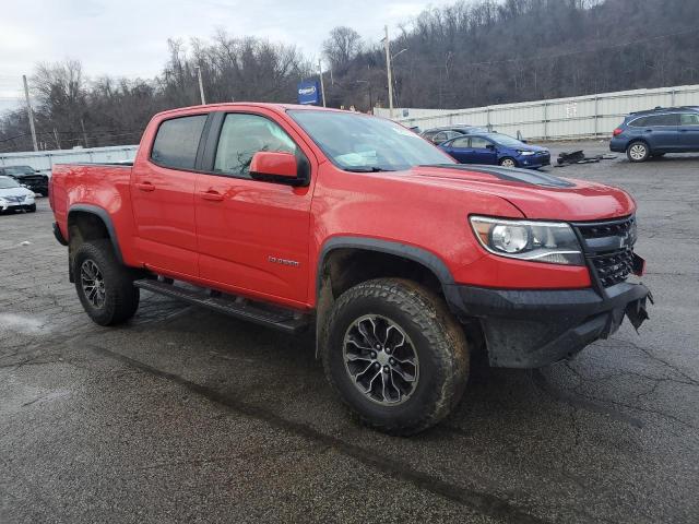 1GCGTEEN3J1195319 - 2018 CHEVROLET COLORADO ZR2 RED photo 4