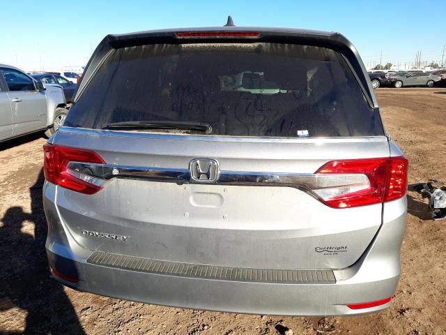 5FNRL6H54LB050696 - 2020 HONDA ODYSSEY EX SILVER photo 6