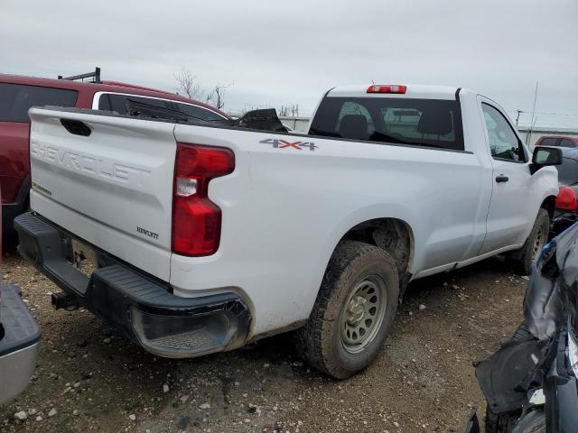 3GCNYAEH7KG247825 - 2019 CHEVROLET SILVERADO K1500 WHITE photo 3