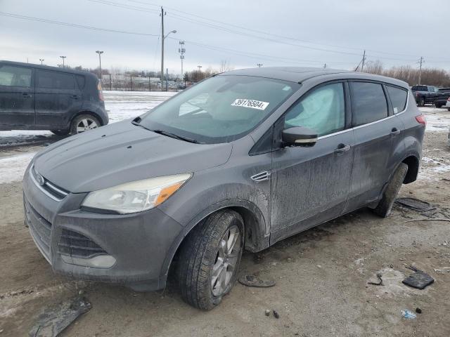 1FMCU9H90DUA84985 - 2013 FORD ESCAPE SEL CHARCOAL photo 1