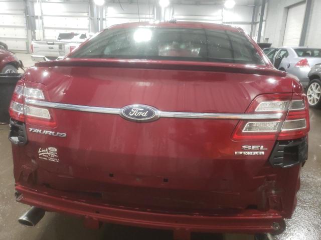 1FAHP2E85FG167694 - 2015 FORD TAURUS SEL MAROON photo 6