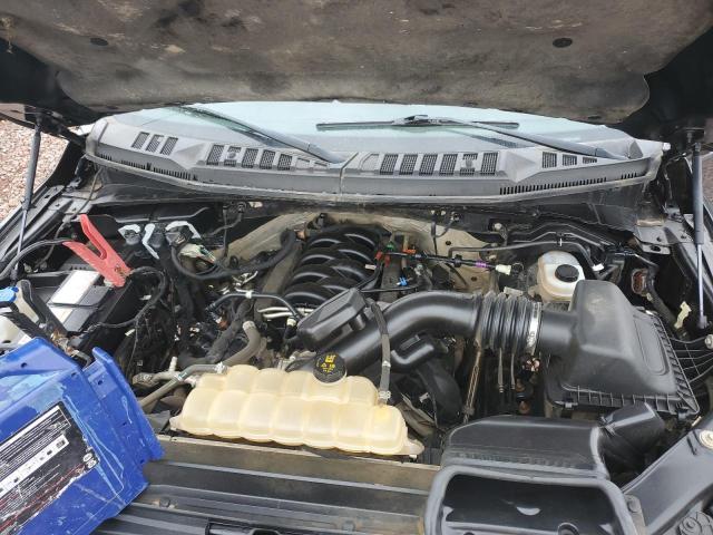 1FTFW1E5XJFA01755 - 2018 FORD F150 SUPERCREW GRAY photo 11