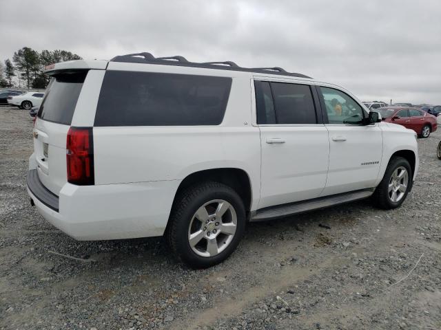 1GNSCJKC3FR301807 - 2015 CHEVROLET SUBURBAN C1500 LT WHITE photo 3